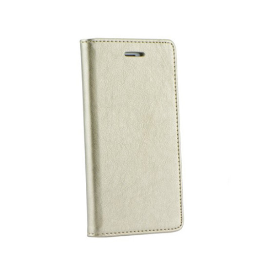 Θήκη OEM Magnet για Apple iPhone 7 Plus, 8 Plus Flip Cover Synthetic Leather Gold