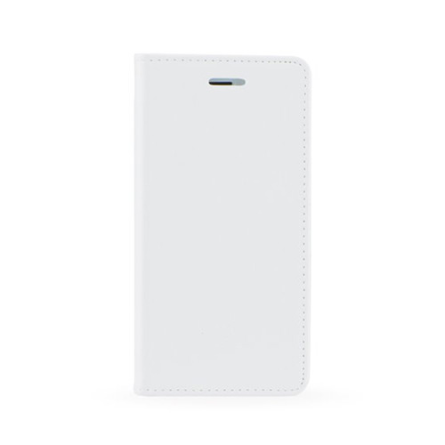 Θήκη OEM Magnet για Huawei P8 Flip Cover Synthetic Leather White