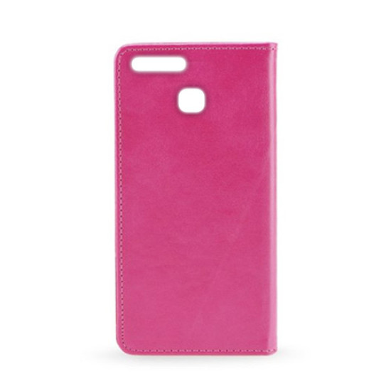 Θήκη OEM Magnet για Huawei P9 Flip Cover Synthetic Leather Pink