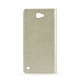 Θήκη OEM Magnet για LG K120E/K130 K4 Flip Cover Synthetic Leather Gold
