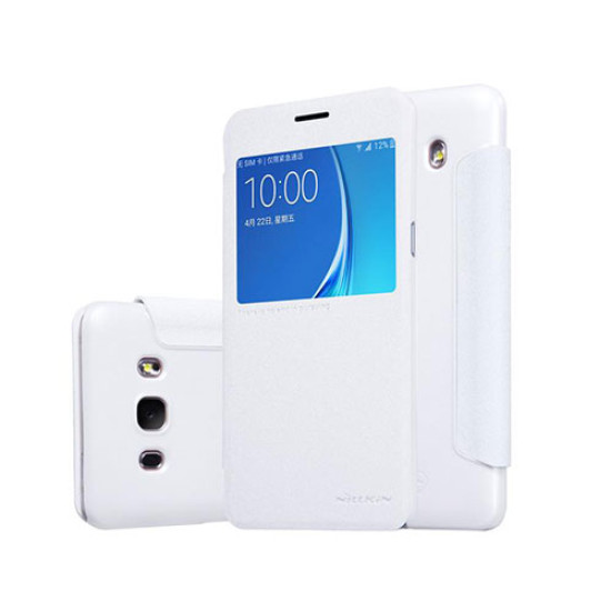 Θήκη Nillkin Sparkle S-View για Samsung J510 Galaxy J5 (2016) Flip Cover White Θήκη Nillkin Sparkle S-View για Samsung J510 Galaxy J5 (2016) Flip Cover White