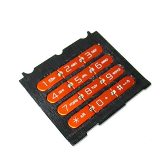 Πληκτρολόγιο Sony Ericsson W580i Αλφαριθμητικό Black/Orange original