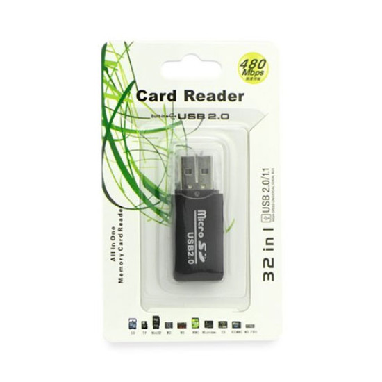 Card Reader MH για Micro SD - USB 2.0 (32 in 1)