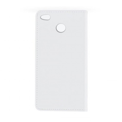 Θήκη OEM Magnet για Huawei P8/P9 Lite (2017) Flip Cover Synthetic Leather White