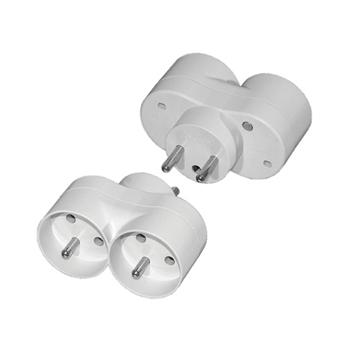 Αντάπτορας Σούκο Powbol σε 2 Σούκο White D3803