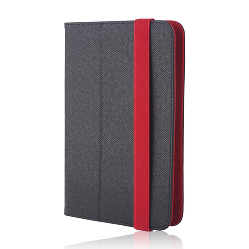 Θήκη Tablet Orbi Universal 7.0-8.0 Book Case (200 x 125 mm) Black/Red D294