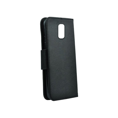 Θήκη OEM Fancy Book για LG M250N K10 (2017) Flip Cover Black