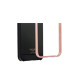 Θήκη Kakusiga Silk για Samsung G935 Galaxy S7 Edge Back Cover TPU Black/Rose Gold