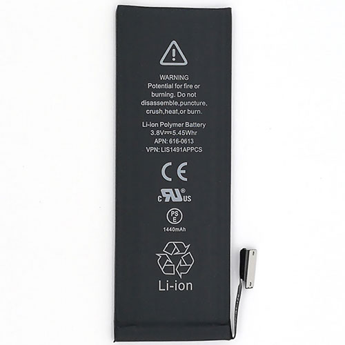 Συμβατή Μπαταρία για iPhone  5 APN 616-0613 1440mAh Bulk OEM