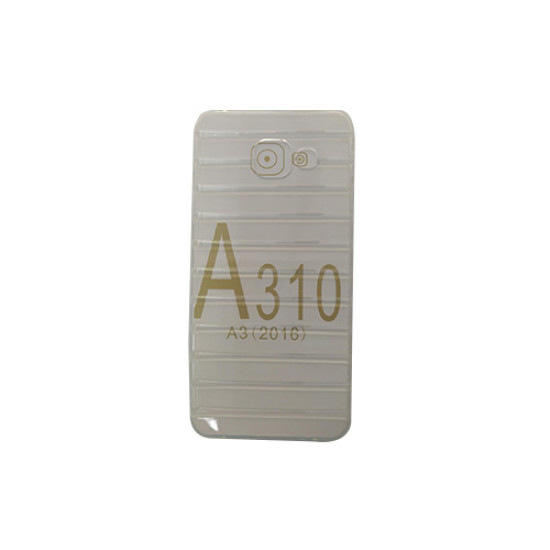Θήκη OEM Ultra Slim για Samsung A310 Galaxy A3 (2016) Back Cover TPU Stripes Transparent Θήκη OEM Ultra Slim για Samsung A310 Galaxy A3 (2016) Back Cover TPU Stripes Transparent
