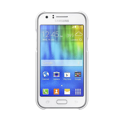 Θήκη Samsung EF-PJ100BWE για J100 Galaxy J1 Back Cover Protective White original