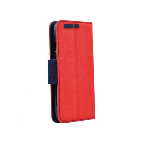 Θήκη OEM Fancy Book για Huawei P10 Flip Cover Red Navy