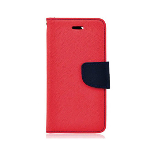 Θήκη OEM Fancy Book για Sony F8331 Xperia XZ Flip Cover Red Navy