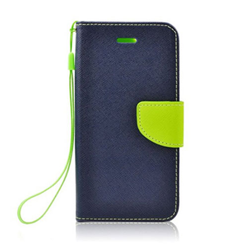 Θήκη OEM Fancy Book για Sony F8331 Xperia XZ Flip Cover Navy-Lime