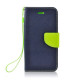 Θήκη OEM Fancy Book για Sony F8331 Xperia XZ Flip Cover Navy-Lime Θήκη OEM Fancy Book για Sony F8331 Xperia XZ Flip Cover Navy-Lime