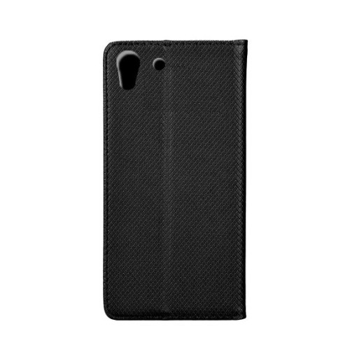 Θήκη OEM Smart Magnet για Huawei Y6 II, Honor 5A Flip Cover Black