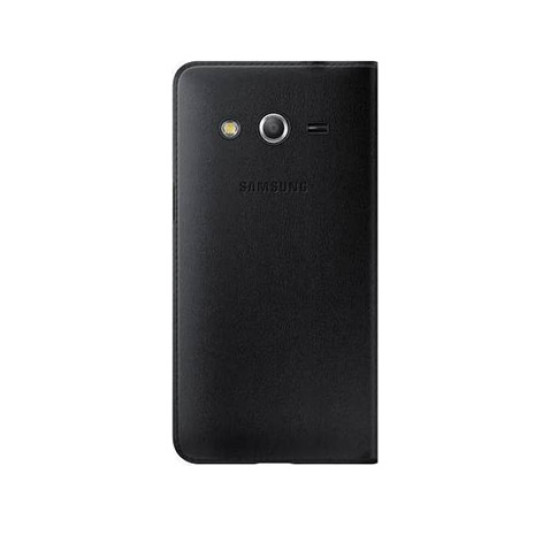 Θήκη Samsung EF-WG386BBE για G386 Galaxy Core Flip Cover Wallet Black original