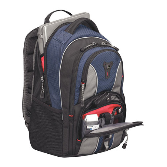 Τσάντα Laptop Wenger Cobalt 16 Backpack Grey/Blue