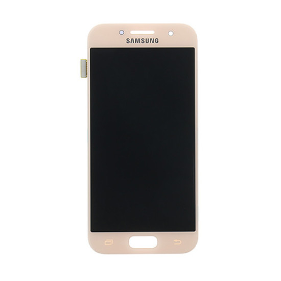 Original Οθόνη Samsung A320 Galaxy A3 (2017) Pink & Μηχανισμός αφής GH97-19732D