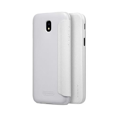 Θήκη Nillkin Sparkle Folio για Samsung J730 Galaxy J7 (2017) Flip Cover White
