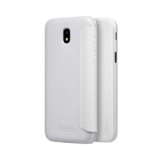 Θήκη Nillkin Sparkle Folio για Samsung J730 Galaxy J7 (2017) Flip Cover White