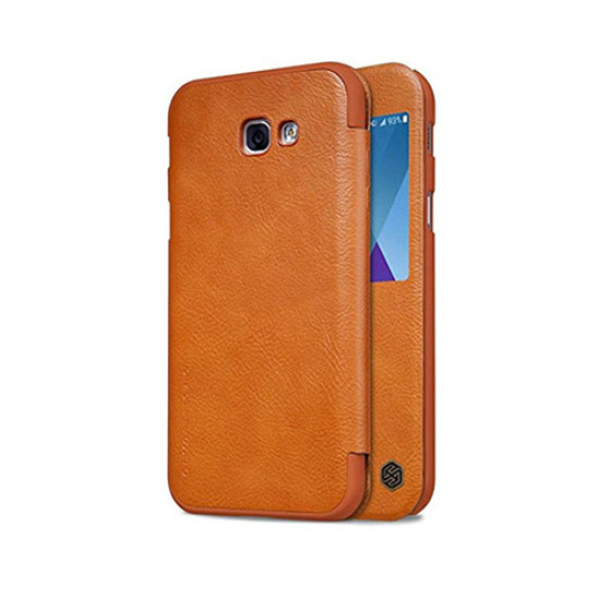 Θήκη Nillkin Qin για Samsung A320 Galaxy A3 (2017) Flip Cover S-View Brown Θήκη Nillkin Qin για Samsung A320 Galaxy A3 (2017) Flip Cover S-View Brown