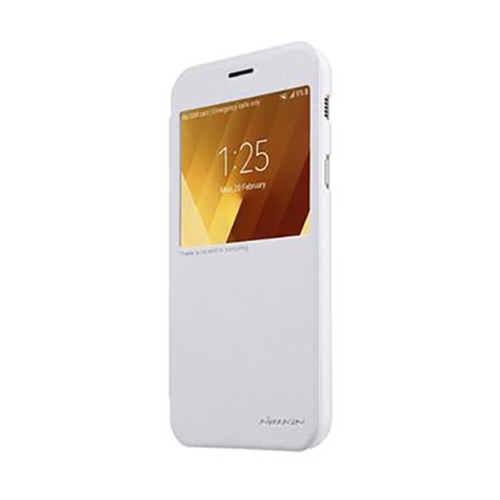 Θήκη Nillkin Sparkle S-View για Samsung A320 Galaxy A3 (2017) Flip Cover White