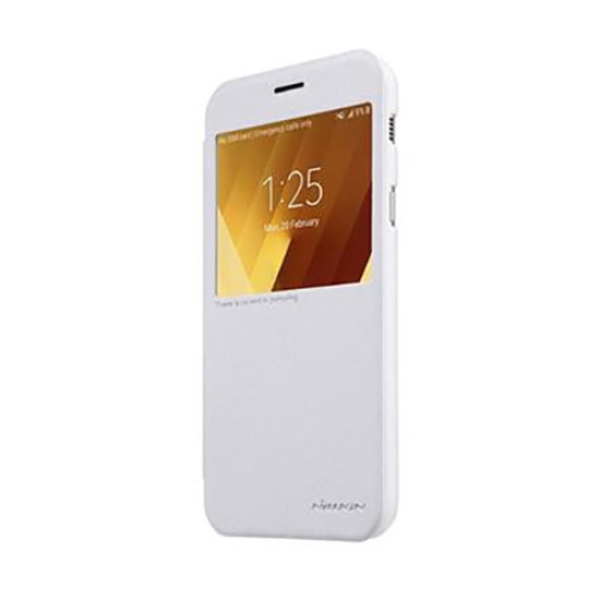 Θήκη Nillkin Sparkle S-View για Samsung A320 Galaxy A3 (2017) Flip Cover White