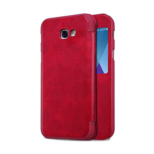 Θήκη Nillkin Qin για Samsung A520 Galaxy A5 (2017) Flip Cover S-View Red