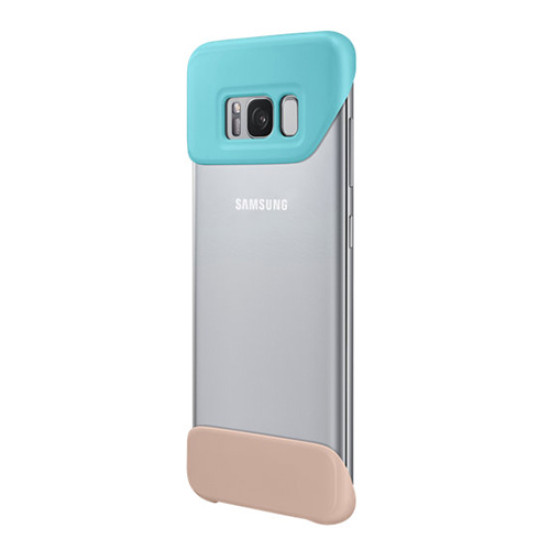Θήκη Samsung EF-MG950CME για G950 Galaxy S8 Back Cover 2 Piece Cover Mint/Brown original