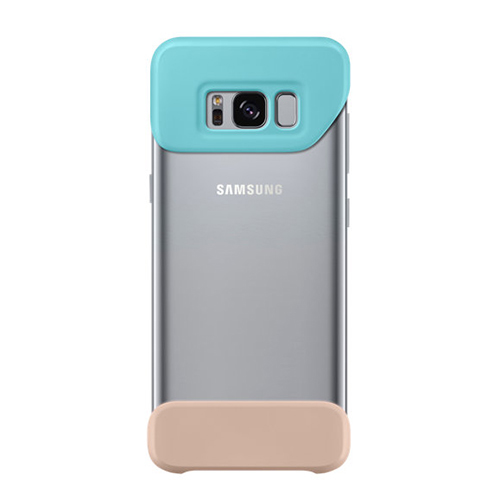 Θήκη Samsung EF-MG950CME για G950 Galaxy S8 Back Cover 2 Piece Cover Mint/Brown original