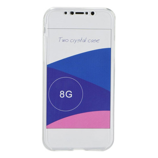 Θήκη OEM Ultra Slim για Apple iPhone X, XS Back & Front Cover TPU 0.3mm transparent Θήκη OEM Ultra Slim για Apple iPhone X, XS Back & Front Cover TPU 0.3mm transparent