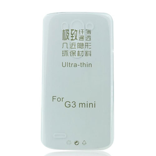 Θήκη OEM Ultra Slim για LG D722 G3 Mini Back Cover TPU 0.3mm Transparent