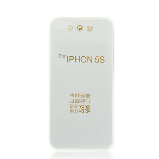 Θήκη OEM Ultra Slim για Apple iPhone 5,5S Back Cover TPU 0.3mm Transparent Θήκη OEM Ultra Slim για Apple iPhone 5,5S Back Cover TPU 0.3mm Transparent