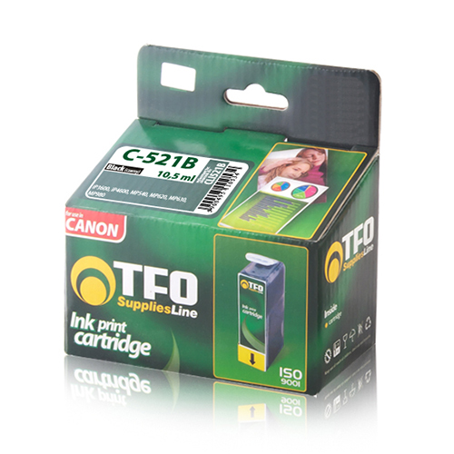 Συμβατό Μελάνι TFO C-521B (Canon-CLI521B) 10.5ml Black OEM