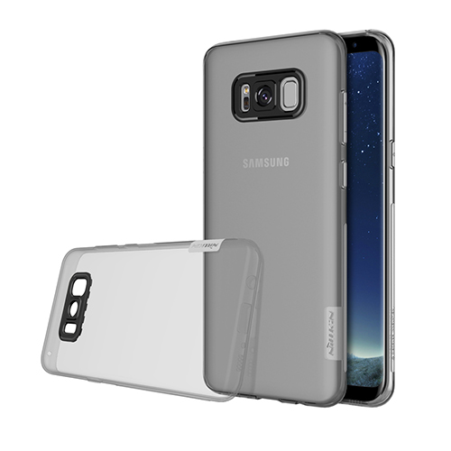 Θήκη Nillkin Nature TPU για Samsung G955F Galaxy S8 Plus Back cover Transparent Grey