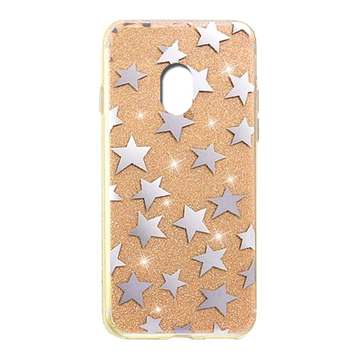 Θήκη OEM Fashion Glitter Stars για Samsung J530 Galaxy J5 (2017) Back Cover Gold Θήκη OEM Fashion Glitter Stars για Samsung J530 Galaxy J5 (2017) Back Cover Gold