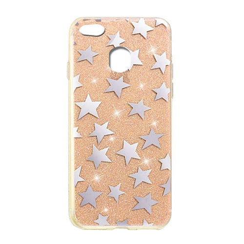 Θήκη OEM Fashion Glitter Stars για Huawei P10 Lite Back Cover Gold Θήκη OEM Fashion Glitter Stars για Huawei P10 Lite Back Cover Gold