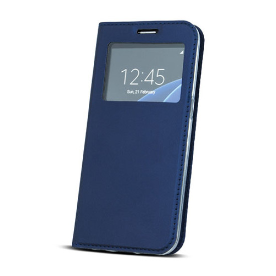 Θήκη OEM Smart Look για Samsung J730 Galaxy J7 (2017) Flip Cover Navy Blue Θήκη OEM Smart Look για Samsung J730 Galaxy J7 (2017) Flip Cover Navy Blue