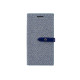 Θήκη Mercury Milano Diary για Samsung G955 Galaxy S8 Plus Flip Cover Blue