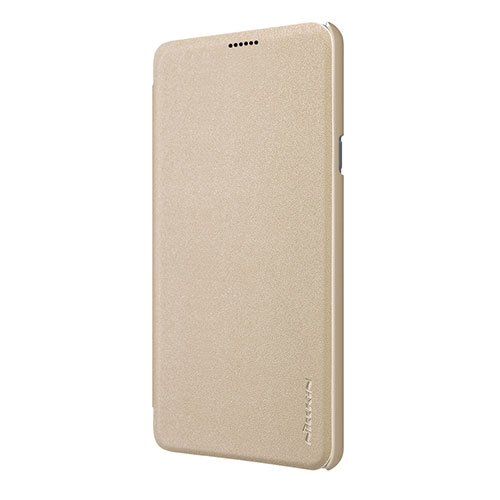 Θήκη Nillkin Sparkle Folio για LG G710 G7 ThinQ Flip Cover Gold