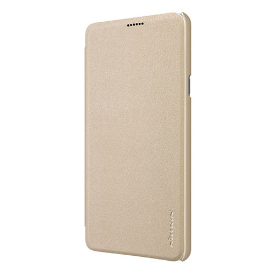 Θήκη Nillkin Sparkle Folio για LG G710 G7 ThinQ Flip Cover Gold