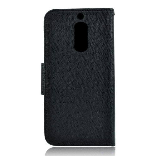 Θήκη OEM Fancy Book για Nokia 6 Flip Cover Black