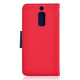 Θήκη OEM Fancy Book για Nokia 6 Flip Cover Red Navy