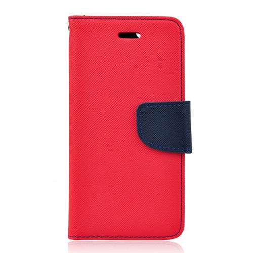 Θήκη OEM Fancy Book για Nokia 6.1 Flip Cover Red Navy