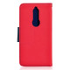 Θήκη OEM Fancy Book για Nokia 6.1 Flip Cover Red Navy