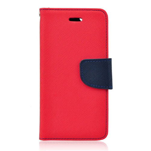 Θήκη OEM Fancy Book για Nokia 7 Plus Flip Cover Red Navy