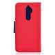 Θήκη OEM Fancy Book για Nokia 7 Plus Flip Cover Red Navy