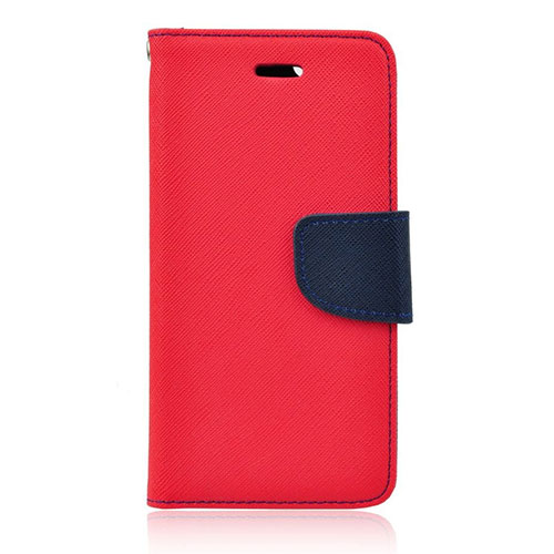 Θήκη OEM Fancy Book για LG M700N Q6 Flip Cover Red Navy