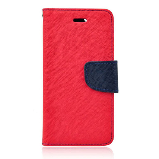 Θήκη OEM Fancy Book για LG M700N Q6 Flip Cover Red Navy Θήκη OEM Fancy Book για LG M700N Q6 Flip Cover Red Navy